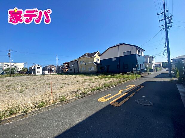 建築予定地です。ご見学希望のお客様につきましては同型同仕様の物件にご案内いたします