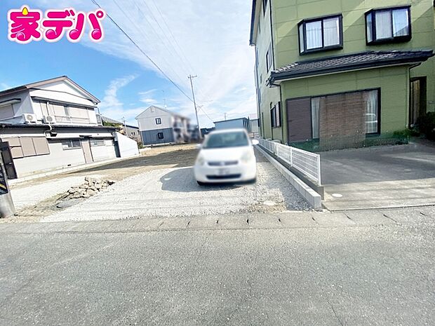 建築予定地です。ご見学希望のお客様につきましては同型同仕様の物件にご案内いたします