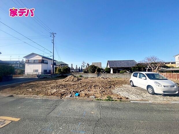 建築予定地です。ご見学希望のお客様につきましては同型同仕様の物件にご案内いたします