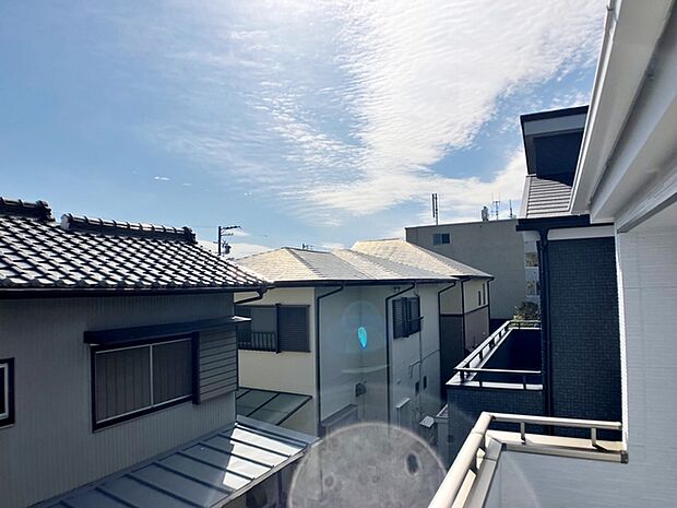 閑静な街並みの眺めは、心も体も落ち着きますね。