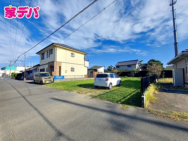 建築予定地です。ご見学希望のお客様につきましては同型同仕様の物件にご案内いたします