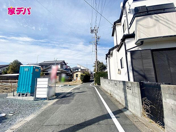 前面道路:東側約4m幅