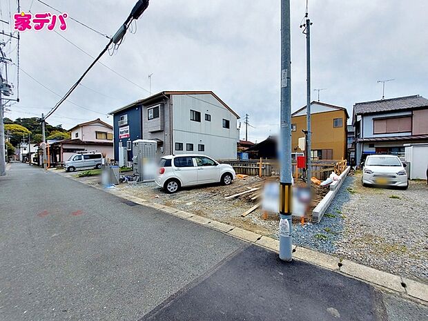 建築予定地です。ご見学希望のお客様につきましては同型同仕様の物件にご案内いたします