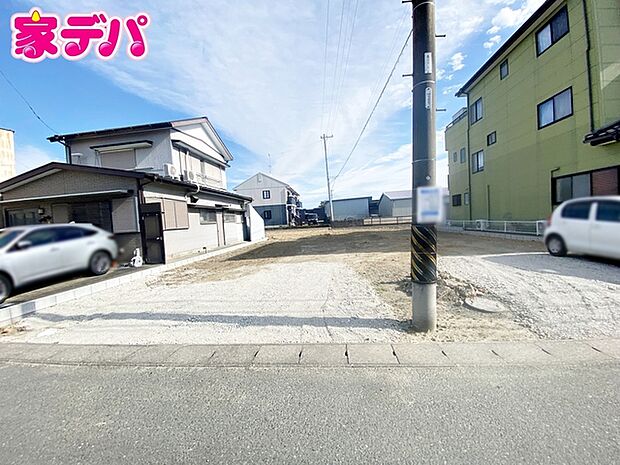 建築予定地です。ご見学希望のお客様につきましては同型同仕様の物件にご案内いたします