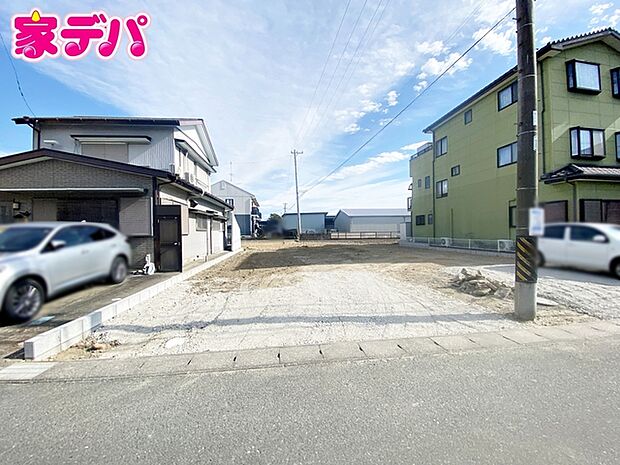 建築予定地です。ご見学希望のお客様につきましては同型同仕様の物件にご案内いたします