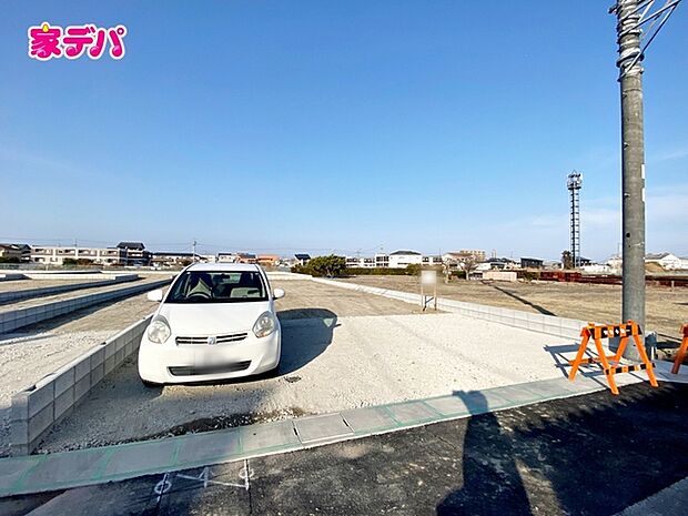 建築予定地です。ご見学希望のお客様につきましては同型同仕様の物件にご案内いたします