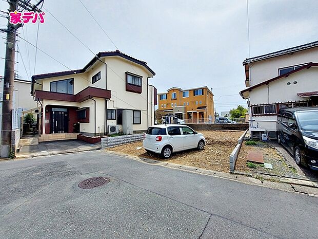 【1号棟】建築予定地です! ・3LDK ・LDK19帖 ・全居室収納完備 ・パントリー ・並列駐車場2台可