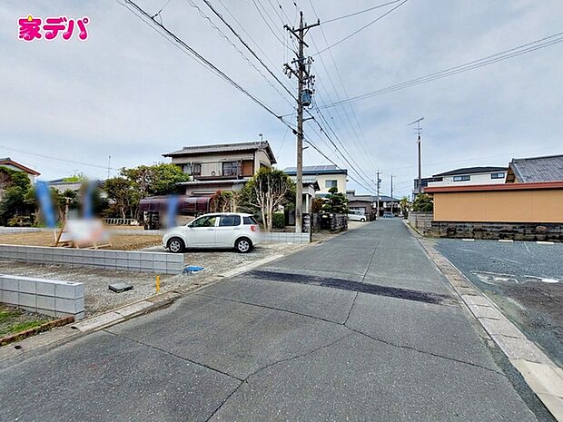 前面道路:東側約5.4m幅