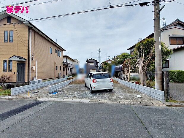 建築予定地です。ご見学希望のお客様につきましては同型同仕様の物件にご案内いたします