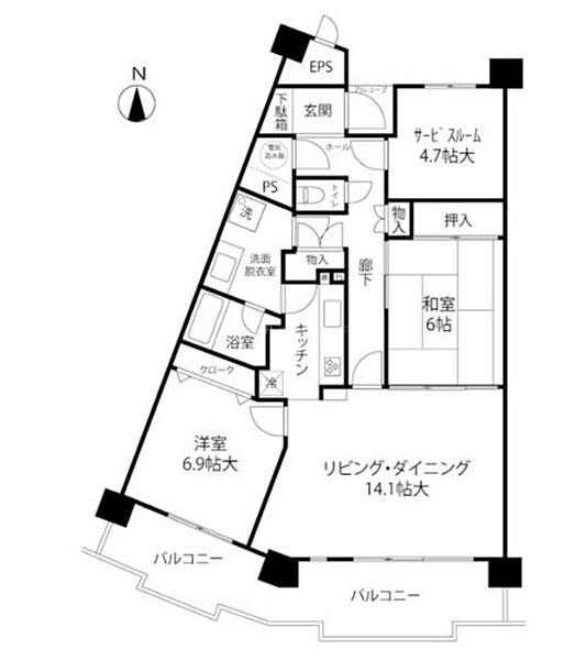 間取り：322000577662