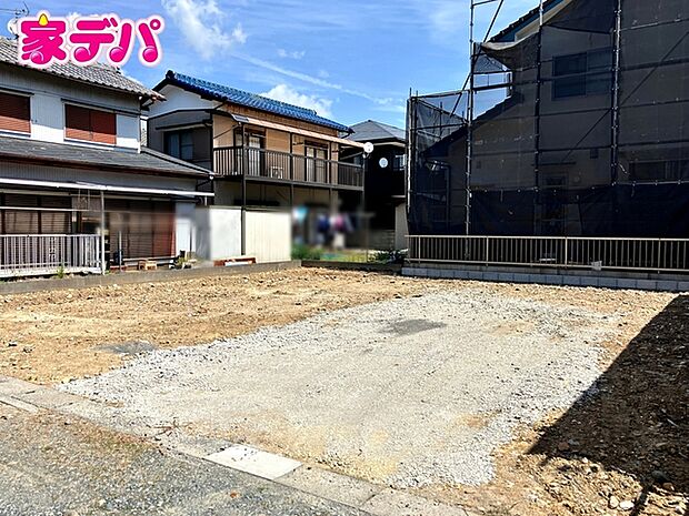建築予定地です。ご見学希望のお客様につきましては同型同仕様の物件にご案内いたします