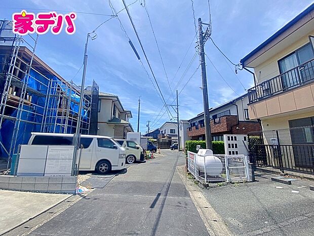 前面道路:北側約4m幅