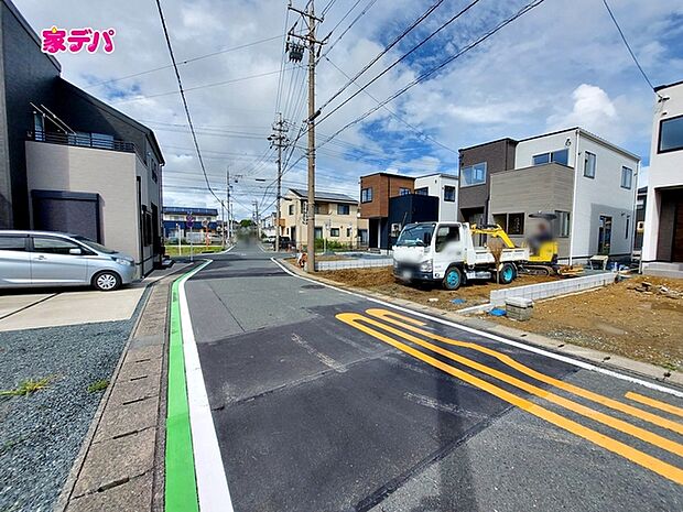 前面道路：西側約5.4ｍ幅