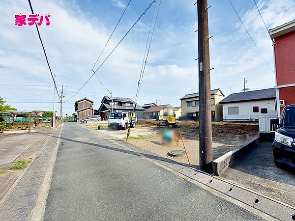 建築予定地です。ご見学希望のお客様につきましては同型同仕様の物件にご案内いたします