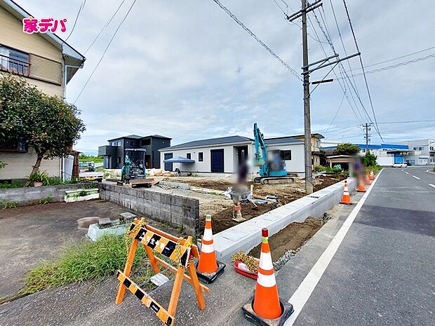 【新築分譲全2棟】ご成約キャンペーン実施中。詳細はスタッフまでお問合せ下さい。（奥側）