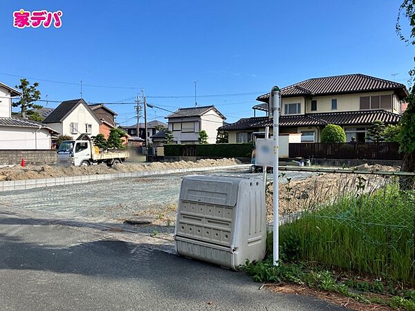 建築予定地です。ご見学希望のお客様につきましては同型同仕様の物件にご案内いたします