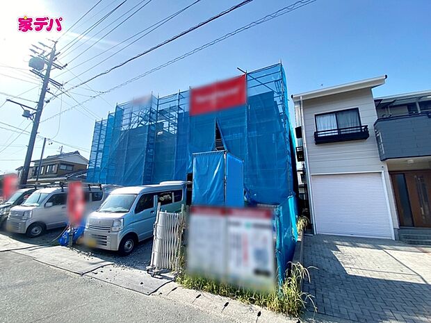 【新築分譲全2棟】ご成約キャンペーン実施中。詳細はスタッフまでお問合せ下さい。（左側）
