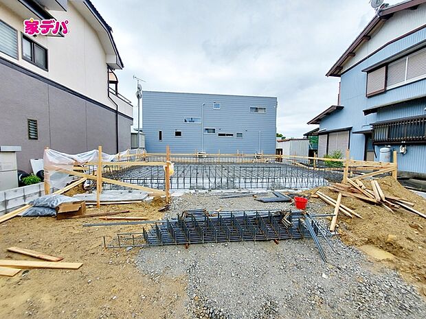 建築予定地です。ご見学希望のお客様につきましては同型同仕様の物件にご案内いたします