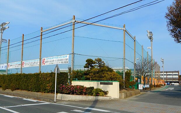 新津中学校（1010m）