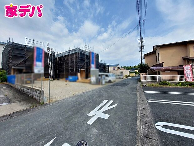 前面道路:南西側約4.7m幅