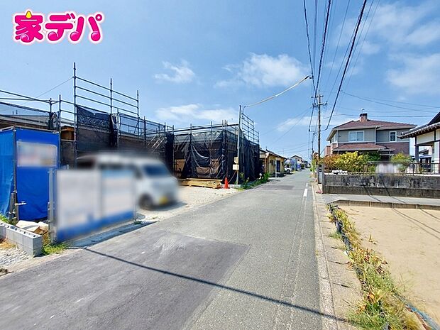 前面道路:北側約4.8m幅