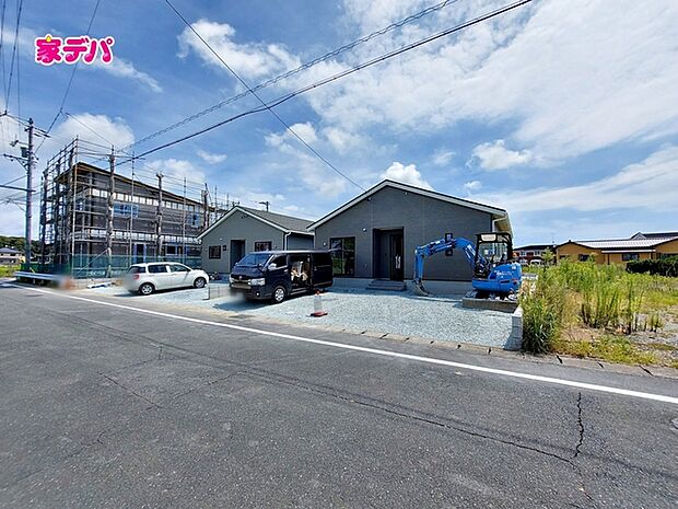 足場が外れました!現地ご案内いたします。周辺環境や陽当たりなどもあわせてご確認いただけます。実際の住み心地をイメージしながらご見学いただけますので、お気軽にお問い合わせください!
