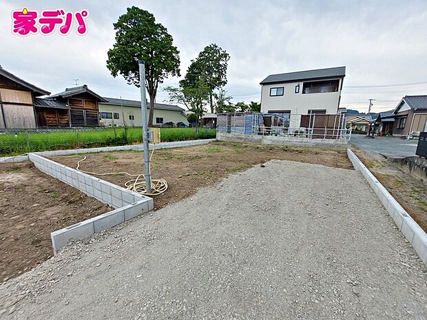 建築予定地です。ご見学希望のお客様につきましては同型同仕様の物件にご案内いたします