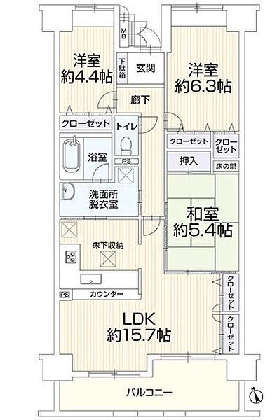 間取り：322000622515
