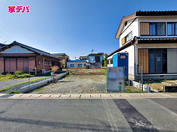 建築予定地です。ご見学希望のお客様につきましては同型同仕様の物件にご案内いたします