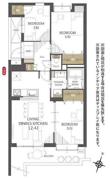 間取り：322000622168