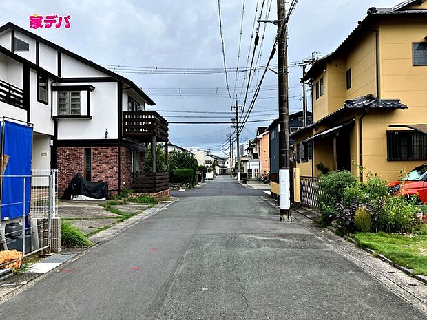 前面道路:南側約5.9m幅