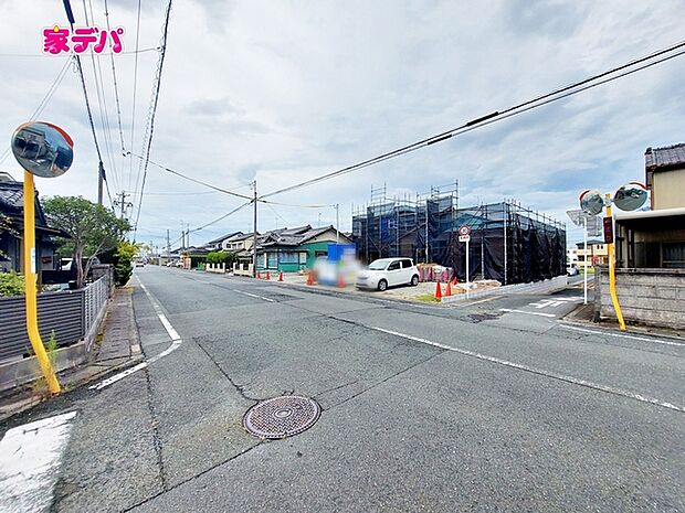 前面道路:南側約9.1m幅