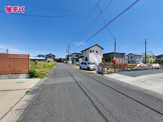 前面道路：北側約6ｍ幅