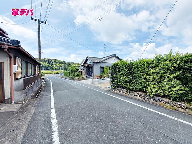 前面道路：南側約5.4ｍ幅