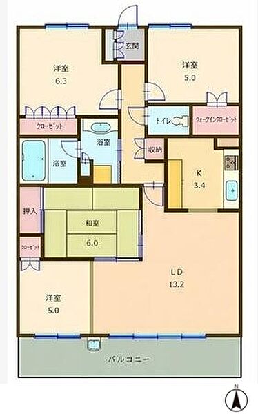 間取り：322000632502