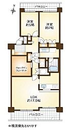 CRESTSTAGEParkHomes 2SLDKの間取図画像