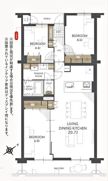 間取り：322000636422