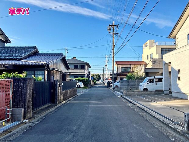 前面道路:東側約5.2m幅