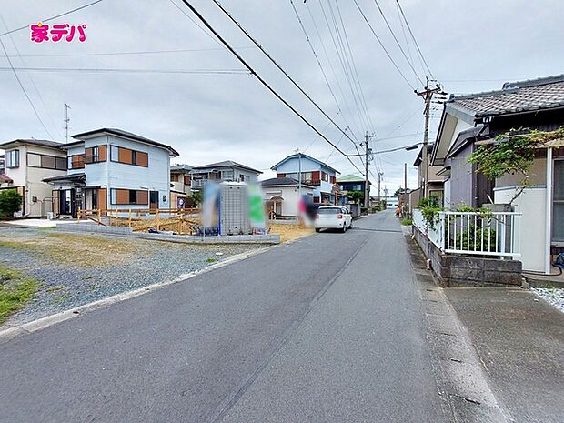 前面道路：東側約5ｍ幅