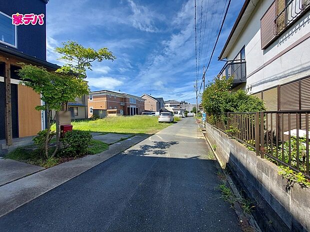 前面道路：北側約3.6ｍ幅（セットバック要）