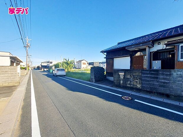 前面道路:北側約5.9m幅