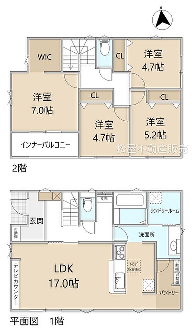 4LDK※図面と現況に相違ある場合には現況優先とします。