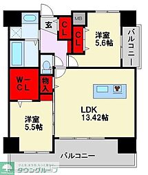 プレジデンス ざ 荒江 9階
