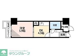 間取図画像 1DK