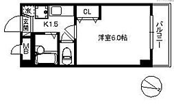 ガーデンパレス西新 2階