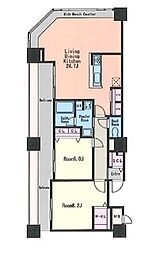 ＫＤＸレジデンス大濠ハーバービュータワー 5階
