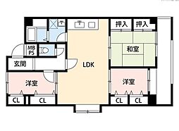 ロワールマンション高取 8階