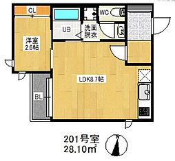 GRANDTIC-KLC野芥1 2階