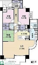 アルファステイツ高取 3LDKの間取図画像
