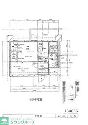 サンヒルズ今宿 3LDKの間取図画像
